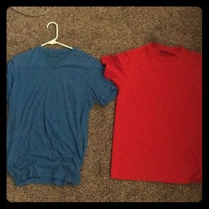 Two shirts adult small